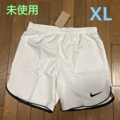 Nike／メンズ ホワイトショートパンツ ブラックライン／未使用XL