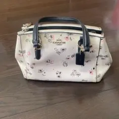 COACH バッグ 花柄