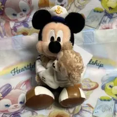 【ぬいぐるみバッジ】ダッフィー ハートフェルト・レターズ・オブ・フレンドシップ