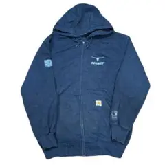 Carhartt カーハート ネイビー パーカー フード付き