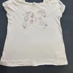 mezzopiano刺繍デザイン Tシャツ 140サイズ