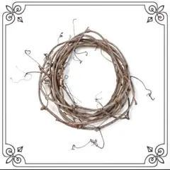 自然素材☘️ヘクソカズラ リース ドライフラワー ナチュラル ハンドメイド