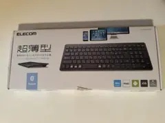 ELECOM Bluetoothキーボード TK-FBP101BK