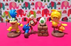 チョコエッグ　NewスーパーマリオブラザーズWii ４体まとめ売り