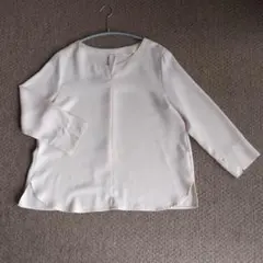 Natural Beauty Basic　ピンク　桜色　ブラウス　七分袖