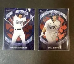 フリーマン　ウィルスミス　ドジャース Topps MLB