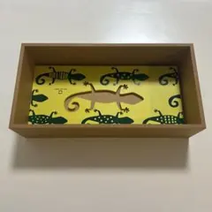 ヤマト工芸　yamato japan トカゲティッシュボックス　ティッシュケース