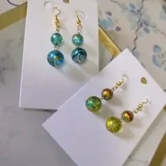ハンドメイド ヨーヨーピアスのサムネイル