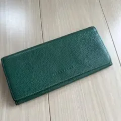 LONGCHAMP ロンシャン 長財布 グリーン