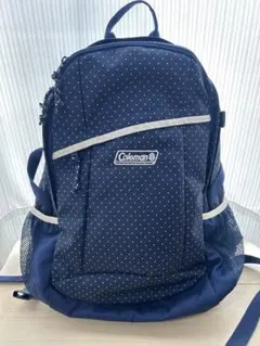 Coleman ネイビー・ドットリュック