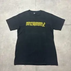 stussy 90s tシャツ フェード ユニセックス old ブラック 黒 - メルカリ