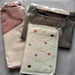 ORBIS 貴重品マルチケース＋給水傘ケース＋大容量バルーン型エコバッグのサムネイル