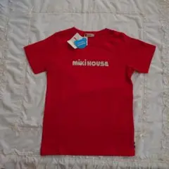 MIKI HOUSE レッド Tシャツ 135〜145　新品　値下げ