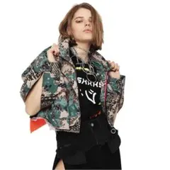 DIESEL カモフラージュ柄 ミリタリージャケット