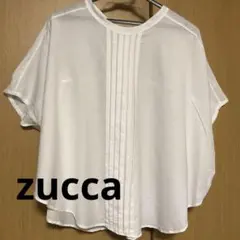 Zucca レディース　ホワイトブラウス　2WAY 日本製のサムネイル