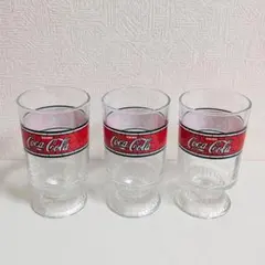 Coca-Cola グラス 3個セット ステンドグラス風デザイン - メルカリ
