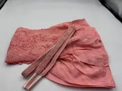 帯揚げ　帯締め　セット　ピンク　桃色系