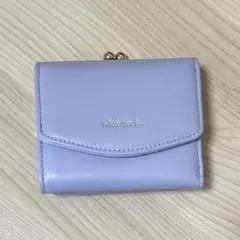 niko and... 三つ折り財布 がま口 パープル コンパクト財布のサムネイル
