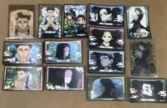 鬼滅の刃　冨岡義勇　魘夢　炭治郎 ウエハース　カード　デコステッカー　特典