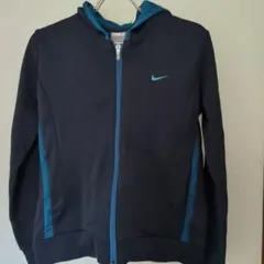 Nike レディースフルジッパー パーカーネイビー