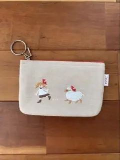 Zenma 刺繍ポーチ ハンドメイド