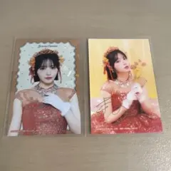 鎮西寿々歌ステッカー2枚セット
