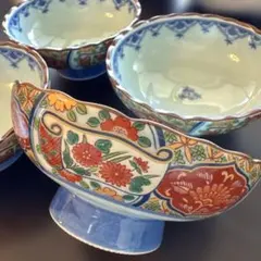 【有田焼】聖山窯 脚付き小鉢セットのサムネイル