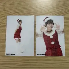 FRUITS ZIPPER 仲川瑠夏 クリスマス衣装 生写真