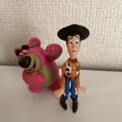 トイストーリー3 ウッディ ロッツォ セット ガチャガチャ