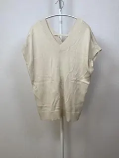 レディース WEGO バックリボン付き　ニットベスト