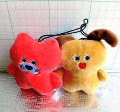 mojojojo ぬいぐるみ マスコット 2個セット　にこっと　ストラップ　新品