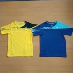 アディダス サッカーウェア スポーツウェア 半袖Tシャツ 160 2枚セット