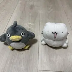 からめるぬいぐるみねこペンギンボールチェーンのぬいぐるみ