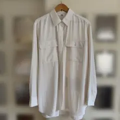 ユニクロ　ポケット付き長袖シャツM美品