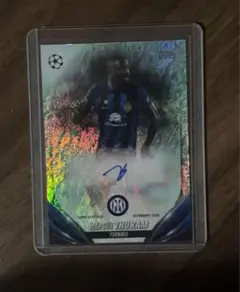 カリウス・トゥラム サイン入りカード　インテル