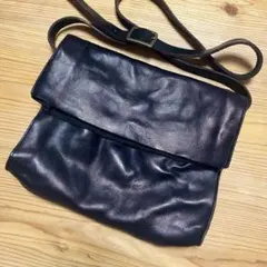 【美品】本革 bulle de savon レザー ショルダーバッグのサムネイル