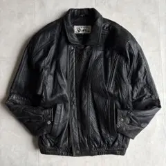 美品 PABLO VINCI レザーボンバージャケット Mサイズ - メルカリ