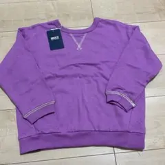 新品BREEZE　裏毛トレーナー　120cm