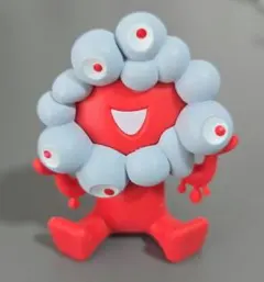 ミャクミャクガチャ 万博会場限定【おすわり・レッドグレー】