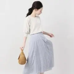 週末特価⭐︎IENA upper hightsパフスリーブオールインワン - メルカリ