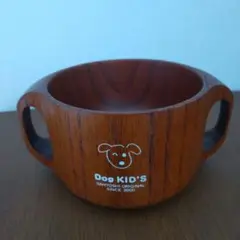 キッズ　スープカップ　木製