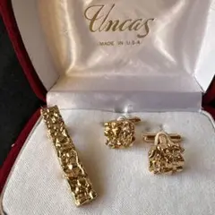 Uncas made in usa ネクタイピンとカフス