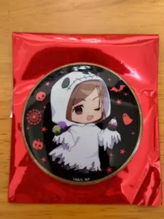 呪術廻戦 マルキューブ　グリッター缶バッジ　ハロウィン　釘崎野薔薇