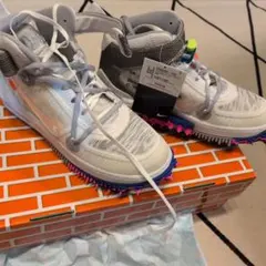 新品・黒タグ付 NIKEエアフォース1 MID SP OFF-WHITE