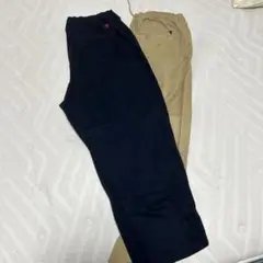 Champion チノパン ネイビー ベージュ 2点セット