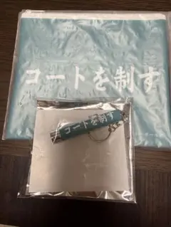 ハイキュー‼︎Happyくじフラットポーチ　ライトキーホルダー　青葉城西