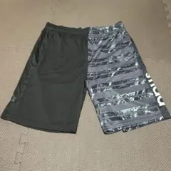 【新品未使用】sfida ハーフパンツ 黒/グレーXL