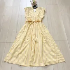 近年モデル✨マックスマーラ 大きいサイズ マキシ丈ストライプ