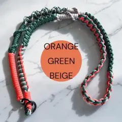 カラフルパラコードスマホショルダーストラップ