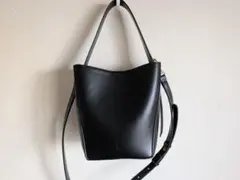 ZARA ブラック 2WAY バケットバッグのサムネイル